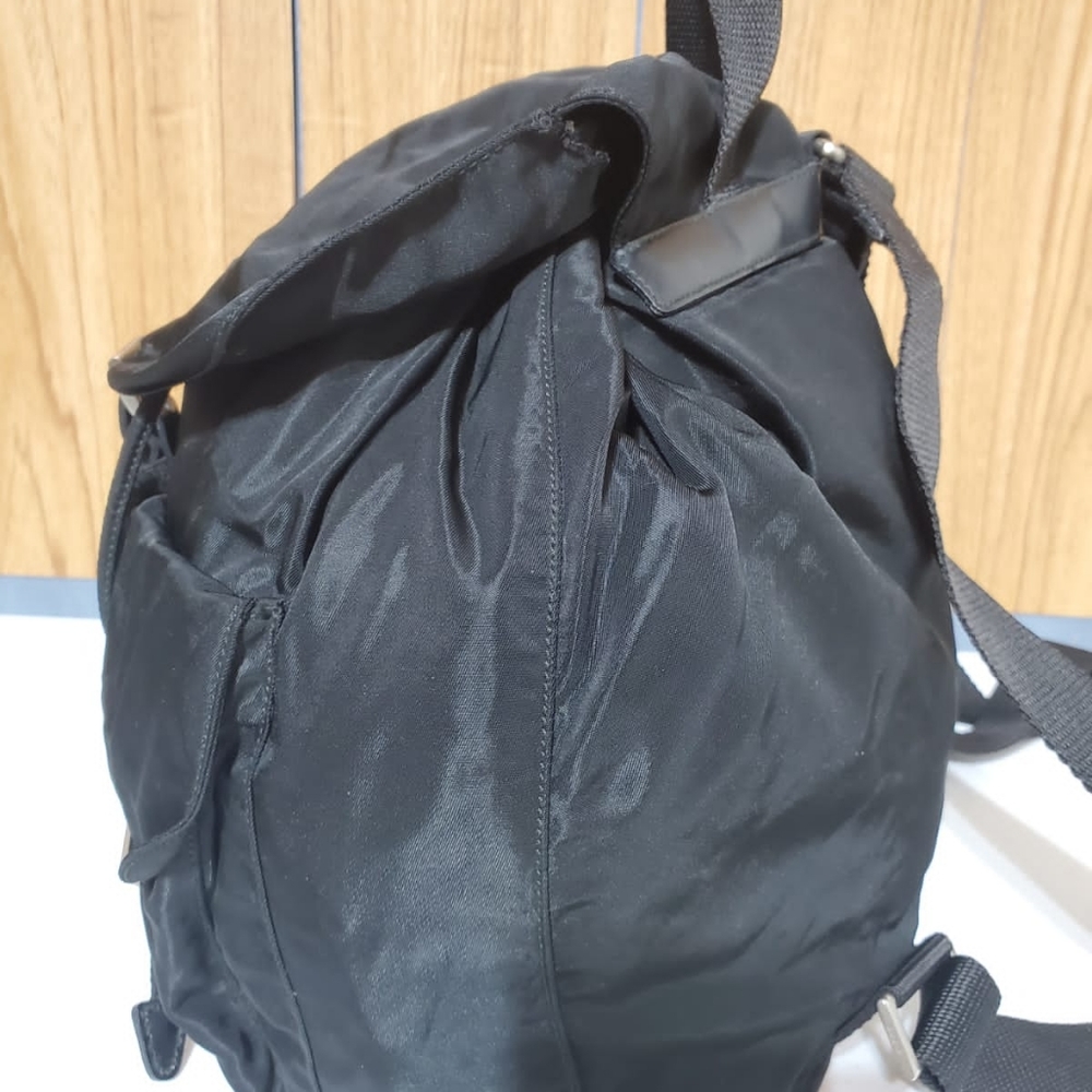 Prada Black Tessuto Nylon Backpack - Picture 8 of 16